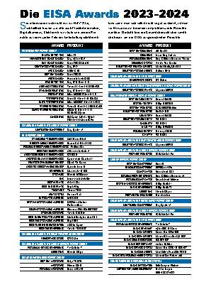 EISA – die Geräte des Jahres