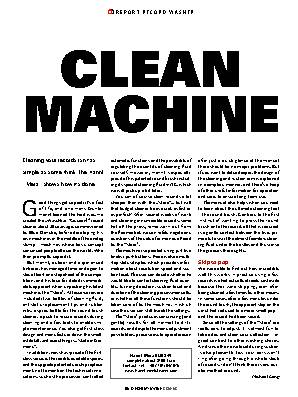 Clean machine