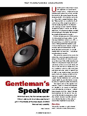 Gentleman`s Speaker