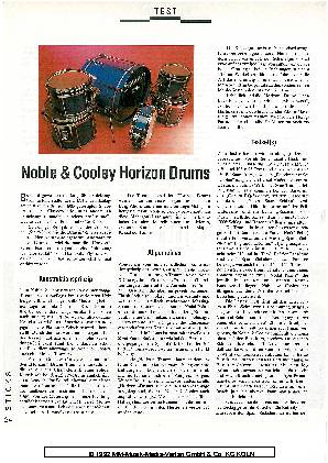 Noble & Cooley Horizon Drums