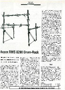 Mapex RMS Drumrack