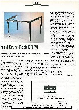 Pearl DR-70 Drumrack