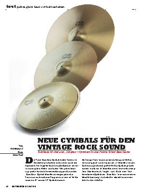 Paiste Giant Beat Cymbal-Neuheiten
